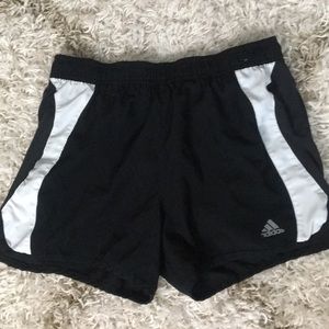 Adidas Black track workout shorts size S